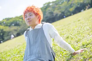 ショート カラー パーマ メンズ 年間1500人担当 代表 南一路のヘアスタイル