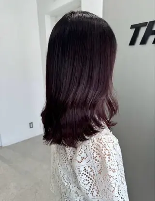 ロング miku/ラベンダー 透明感カラー🪻❤︎のヘアスタイル