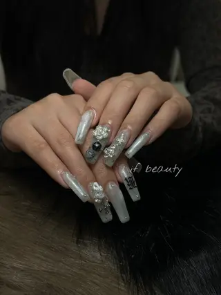 ネイル if Hair＆Nail Salon所属・IKA /海外ネイル /個性派/ワンホンのネイルデザイン