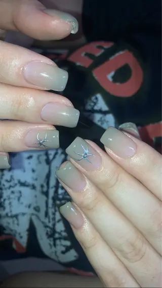 ネイル kana/モード ・グランジ⛓🎼のネイルデザイン