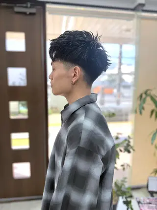 ショート パーマ メンズ メンズパーマの達人 /タカシマ　ダイスケのヘアスタイル