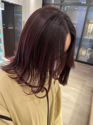 ミディアム 堀江／韓国／透明感 ／みずき🐩のヘアスタイル