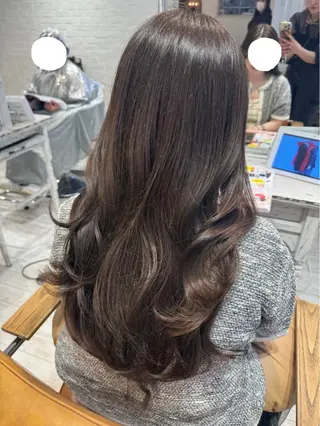 ロング カラー モデル募集中🐈‍⬛ 杉浦悠月のヘアスタイル