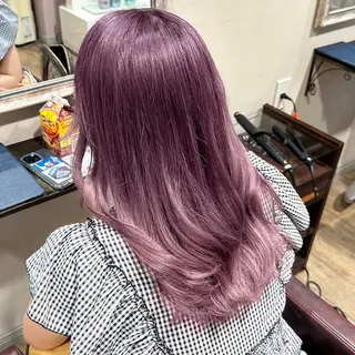セミロング カラー 柔らかいcolor ¦韓国¦🩰マユ🩰のヘアスタイル