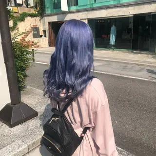 ロング カラー 透明感カラー艶カラー 暖色カラーshionのヘアスタイル