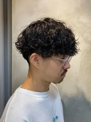 ショート パーマ elima 武蔵小杉所属・藤川 明英里のヘアスタイル