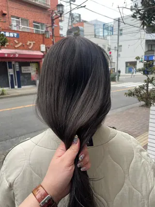 ロング カラー 美髪矯正/ハイトーン 🪸🩰ヒナコのヘアスタイル