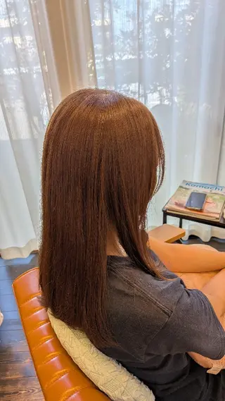 セミロング カラー hair salon miite所属・【miite】 斉藤美穂のヘアスタイル