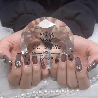 ネイル CCNaNaスカルプ 長さだし専門💎のネイルデザイン