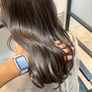 ロング カラー ツヤ髪 ／髪質改善 松岡将太郎のヘアスタイル