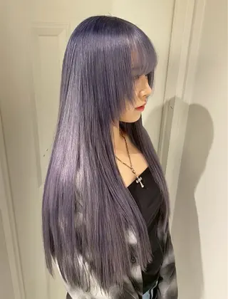 ロング カラー 【派手髪】【個性派】 lilica💫⚡️のヘアスタイル