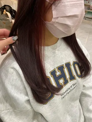 ロング 🌹門奈🌹髪質改善 /透明感カラーのヘアスタイル