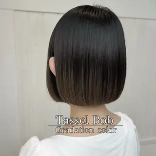 ショート カラー パーマ ヘアアレンジ ®️レイヤー/透明感 カラー/星野六三四のヘアスタイル