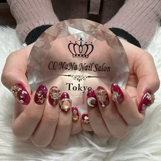 ネイル 💎CC・NaNa 韓国風ネイル🌙Cのネイルデザイン