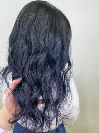 ロング カラー ヘアアレンジ ネイル マツエク・マツパ 💓💓彩 音💓💓のマツエク・マツパデザイン