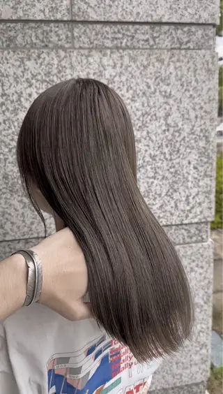 ロング カラー レイヤーカット/ ブリーチカラー/雅人のヘアスタイル