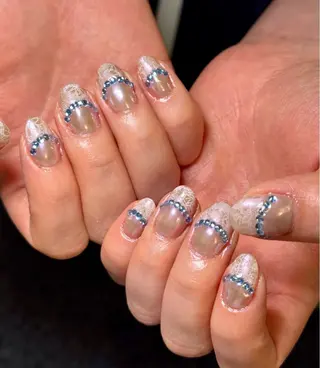 ネイル nail salon supe_所属・supe_ 八幡🐺*❅·̩͙のネイルデザイン