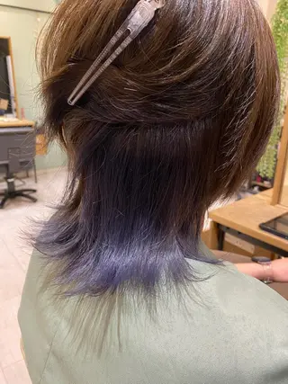 ミディアム 韓国トレンドヘア しゅーやのヘアスタイル