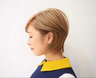 ショート カラー ショート、ボブ/ 川鍋薫のヘアスタイル