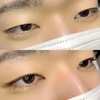 メンズ マツエク・マツパ アイブロウ KURUMI🦋 まつエクまつパ美眉のマツエク・マツパデザイン