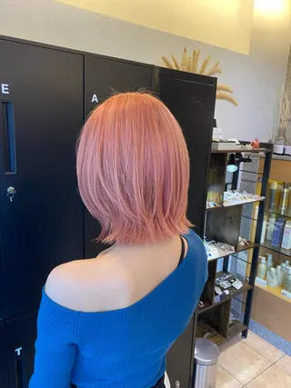 ミディアム カラー 西田辺/ タカスナオヤのヘアスタイル