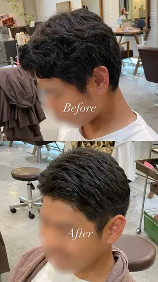 メンズ Little×Ray所属・Ayu🩶 カットモデル募集中のヘアスタイル