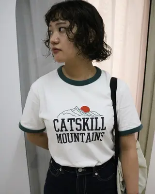 ショート パーマ 松村 澪里のヘアスタイル