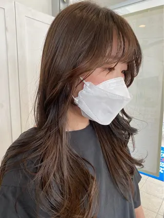 ロング mono.所属・南茨/ヘッドスパ /カット/momoのヘアスタイル