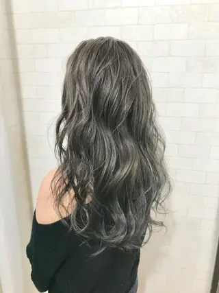 ロング 神野 雅樹のヘアスタイル
