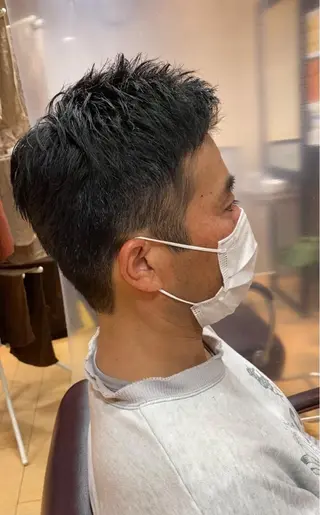 メンズ KAZU所属・安藤 慎悟のヘアスタイル