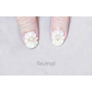 ネイル 【パラジェル登録サロン】nail pollen所属・fleurnail miuraのネイルデザイン
