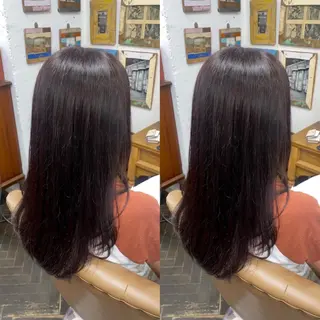 セミロング カラー ☻モエカ/ハイトーン アレンジ☻のヘアスタイル