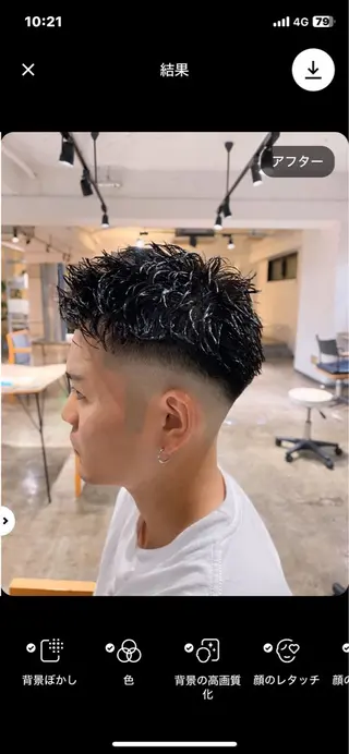 メンズ メンズパーマ 特化/中川拓也のヘアスタイル