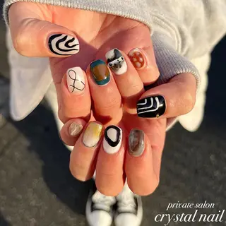ネイル Crystal Nailのネイルデザイン