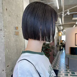 ミディアム カラー 金子 茉央のヘアスタイル