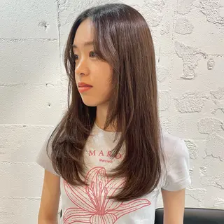 ロング カラー 🌿レイヤーボブ/パ ーマ🌿 木梨健太のヘアスタイル