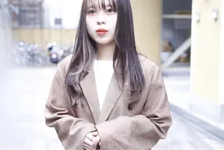 ロング カラー ill.所属・ill［イル］大須 ダブルカラー髪質改善のヘアスタイル