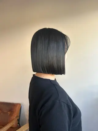 ミディアム MASHU chayamachi店所属・【梅田美容室】 似合わせカット サヤのヘアスタイル