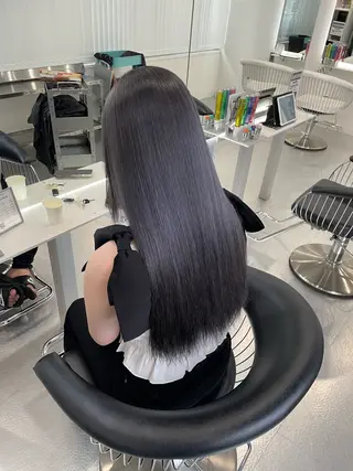 ロング カラー 野崎 孝章のヘアスタイル