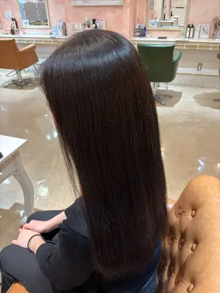 カラー 森山 実結のヘアスタイル