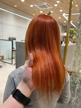 セミロング カラー 🦋店長🦋 ほんさわ みずきのヘアスタイル