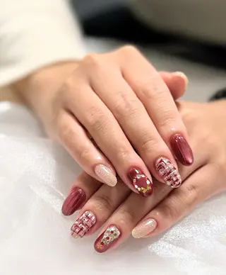 ネイル 三田 帆乃佳のネイルデザイン