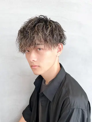 カラー パーマ メンズ メンズカット/パーマ 今村篤志のヘアスタイル