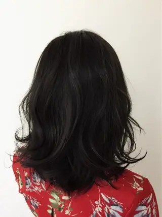 ミディアム カラー パーマ ヘアアレンジ メンズ ネイル マツエク・マツパ ✨ハイクオリティ✨ 山本香也のヘアスタイル