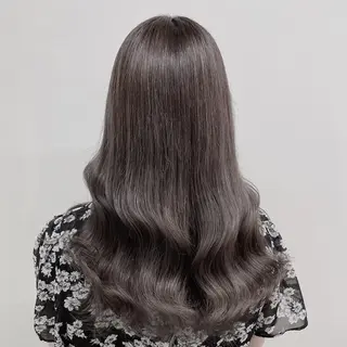 カラー ミディアム 大人っぽ上品🤍韓国 レイヤー🤍ふうがのヘアスタイル