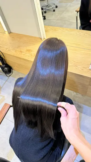 ロング カラー 佐藤 幸輝のヘアスタイル