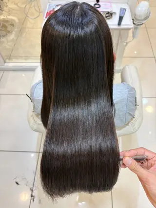 ロング 高橋 佑のヘアスタイル