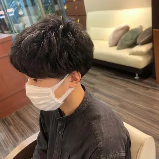 メンズ 山崎 絵莉香のヘアスタイル