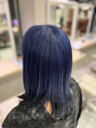 ミディアム カラー 桶川 孝樹のヘアスタイル
