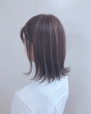 カラー 井上 ゆきのヘアスタイル